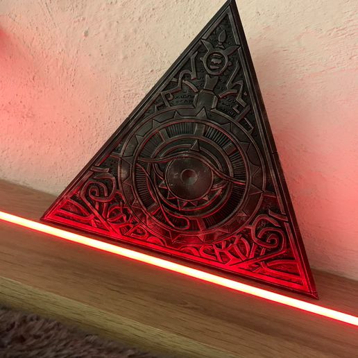 🔺 Triangle of Light - Tomb Raider・3D Print with the Bambulab - Windows ...
