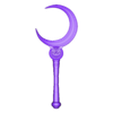 BaculoS.stl Sailor Moon Baculo Luna