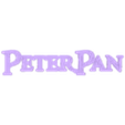 Peter Pan.stl Peter Pan Logo