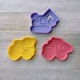 fb99c0b1-8549-41fe-919e-166aa71963c0.jpg Fichier STL KIT CAMION DE CHANTIER X3 KIT COUPE-BISCUIT・Design imprimable en 3D à télécharger
