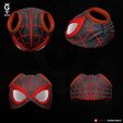 YALU ALT rim tla! ye ÖRÜMCEK KEDİ MILES MORALES - Maske