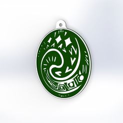 Untitled-Project-12.jpg Fichier STL Pendentif Cosplay "Heart of Te Fiti・Objet pour impression 3D à télécharger