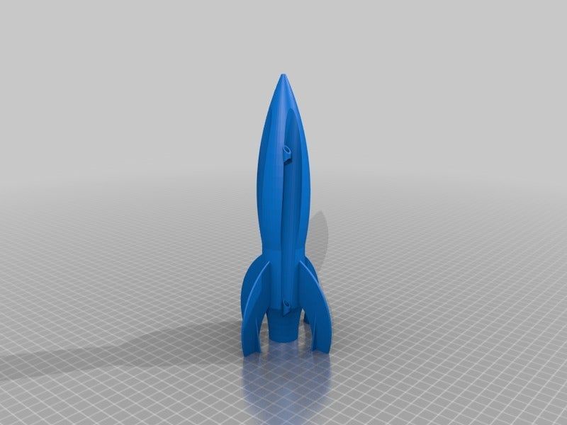 Download free STL file model rocket Rocket C • 3D print design ・ Cults