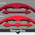 options_display_large.jpg Free STL file Bow and Arrow - Shoot an arrow / Valentines Day Heart Arrow up to 5 metres!・Design to download and 3D print