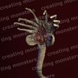 RENDER-FACEHUG2.jpg ALIEN FACEHUGGER STL (facehugger alien)