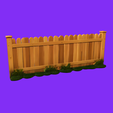 Wood-Fence-3.png Wooden Picket Fence Section