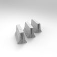 untitled.89.13.jpg Jersey concrete barriers - 3 vers - 1-35 scale diorama accessory
