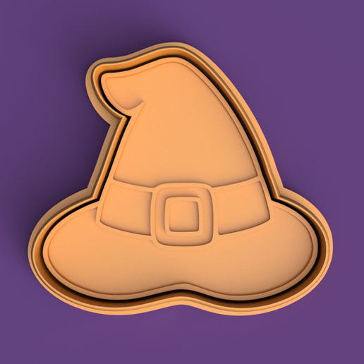 Witch Hat Cutter + Stamp Halloween