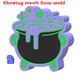 Showing result from mold ( a ( (= 1pc Bubbling Cauldron Bath Bomb Mold