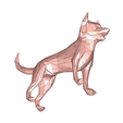 model-6.png Dog Low Poly no.2