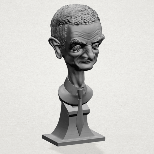 Sculpture of a man - A01.png Download free 3D file Sculpture of a man 01 • 3D printing design, GeorgesNikkei