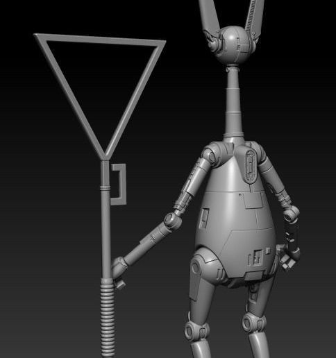 🤖 Ratcatcher LEP Droid One12 Scale Articulation 3D STL Files 3D print ...