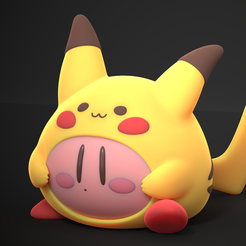 Free STL file Squid Game Pikachu Pokemon 🦑・3D printable object to  download・Cults