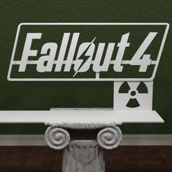 falllout4-logo.jpg Télécharger fichier STL gratuit Logo de Fallout 4 • Design imprimable en 3D, 3Dpicks