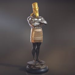 DanielStatueRen.jpg Файл STL царь Навуходоносор・Модель для загрузки и печати в формате 3D