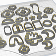 bonus.PNG STL file Polymer Clay Earring Cutter Dangle Set Batch 23 BONUS (Valentines SET)・3D print object to download