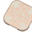 tray_pot_v16 v4-03.png tray board for cutting stand with celtic pattern 3d-print and cnc