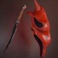 Ghostface_RunningBlood_3.jpg Danny Johnson - Ghostface - Running Blood Cosplay Mask & Knife - Dead by Daylight