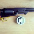 114491.jpg Colt Walker Revolver Cap Gun BB 6mm Fully Functional Scale 1:1