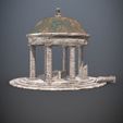 1000058814.jpg Ancient Circular Mausoleum - Classical Ruins & Sarcophagus (STL/OBJ)