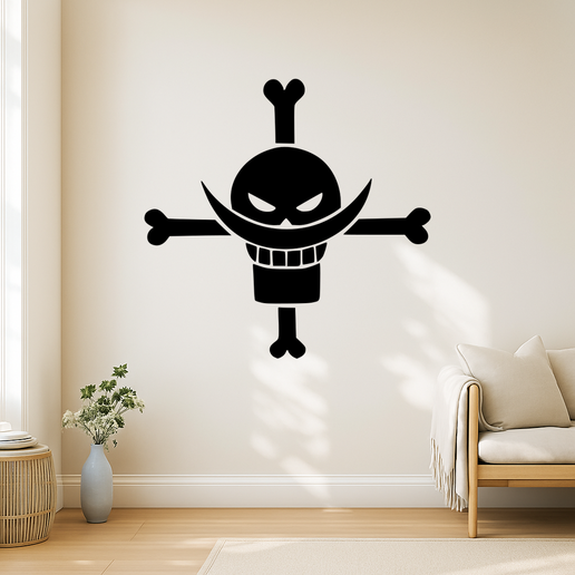 One Piece Beards Jolly Roger