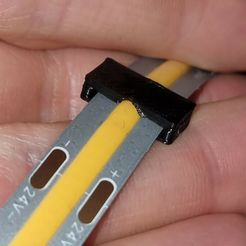 dabd8b31-2078-4e4b-8ffa-964c8c0b0577.jpg Free STL file Glue clip for led strip・3D print object to download