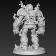 Steam-Golem-ab.jpg Steam Golem (Clockwork Construct), Custom Sci-Fantasy / D&D Miniature