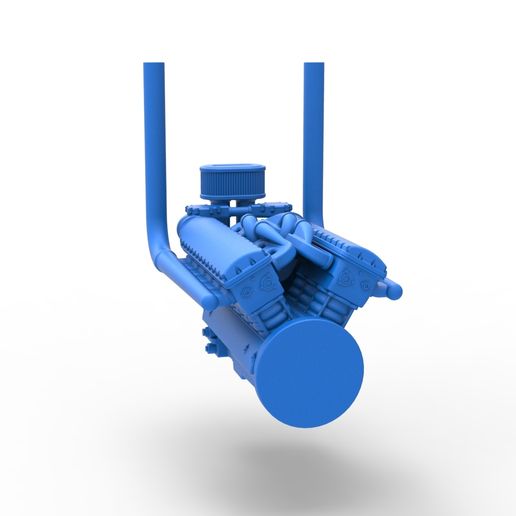 11.jpg Engine V12 for pulling tractor Version 3 Scale 1:25