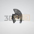 main2.jpg SPARTA - SPARTIAN Greek Ancient Miniature Helmet - Style1 - 3D Scan