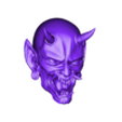 ONI MASK_HANYA II.stl "ONI MASK" HANYA II