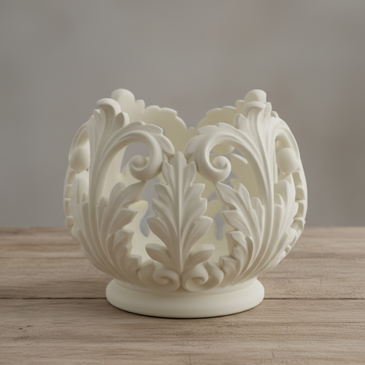 Leaf Storage Organizer Basket Premium STL File