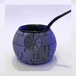 WhatsApp-Image-2021-06-20-at-15.02.39.jpeg Free STL file Star Wars Death Star Mate・3D printing design to download