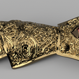 qdqdqdqdqdqsd.png The legend of Zelda - Ocarina of time - Golden Gauntlets - 3D Model