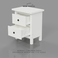 iKEA-HEMNES-2-drawer-chest-2.png IKEA-INSPIRED HEMNES 2-DRAWER CHEST MINIATURE FURNITURE 3D MODEL