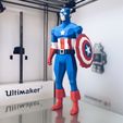 06.jpg Файл STL Капитан Америка・3D модель для печати скачать