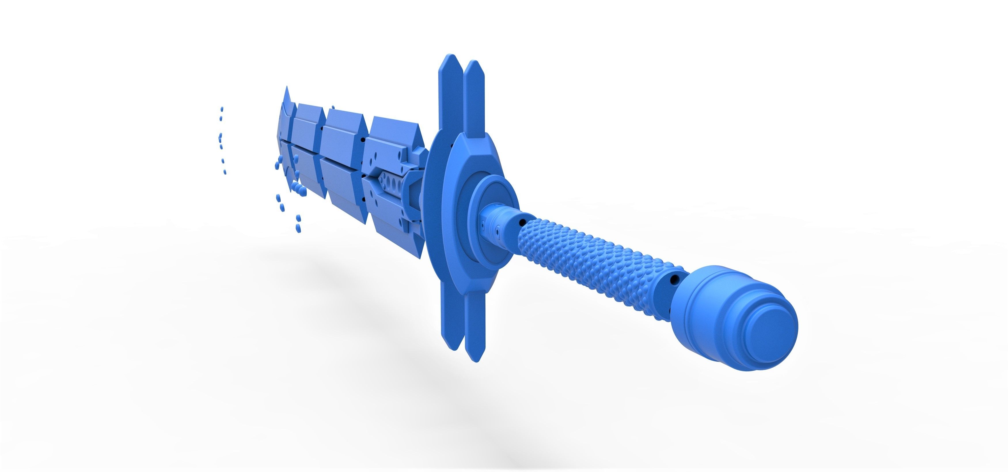 3D file Iron blade from the game Final Fantasy 7 Remake・3D printer