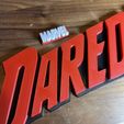 IMG_6419.jpg Daredevil 3D Wall Art Logo