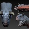 03.jpg Carnotaurus  Head