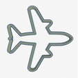 AvionCortante.png PLANE COOKIE CUTTER / PLANE COOKIE CUTTER