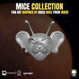 12.png Mice collection fan art heads inspired by Biker Mice From Marss