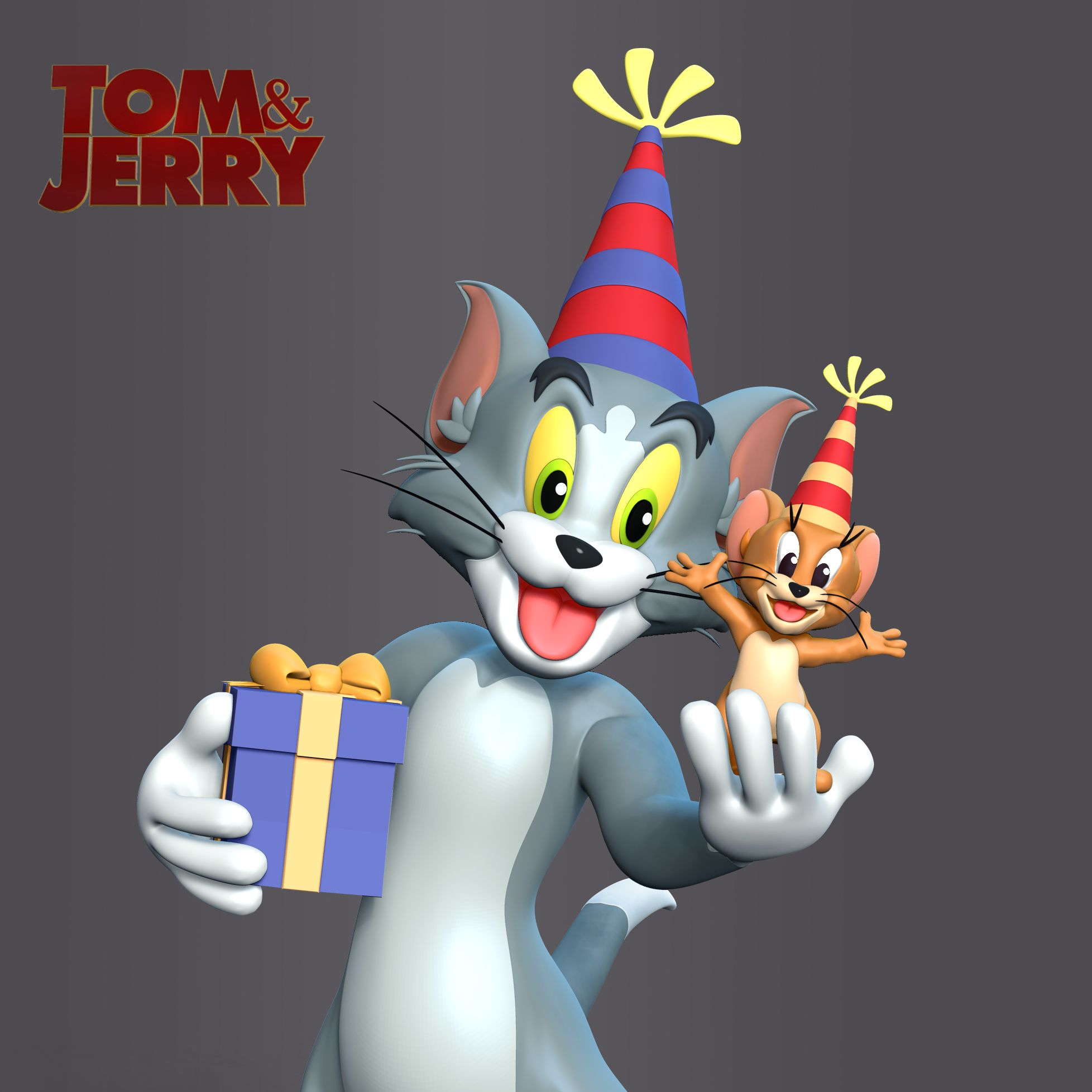 1_1.jpg Archivo 3D Tom y Jerry・Modelo imprimible en 3D para descargar, bonbonart