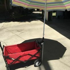 2c095067-8a43-4b25-b4a7-60d0c2268706.JPG Free 3D file Wagon Umbrella Holder V1.0・3D printable design to download