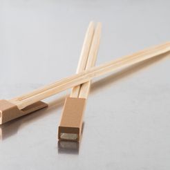 IMGP4730.jpg STL-Datei Chopsticks Bag Roller kostenlos・3D-druckbare Vorlage zum herunterladen