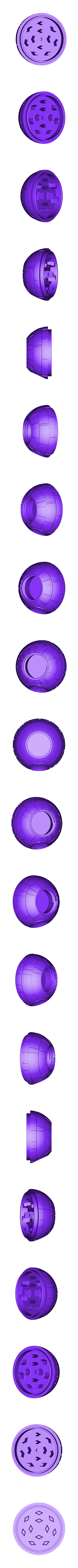 Todesstern Grinder 2.STL Deadstar Grinder V2