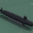 Virginia_Painted_0000.jpg Sous-marin SSN de classe Virginia Modèle STL imprimé en 3D