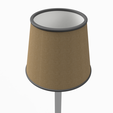 lamp.png 3d printable floor lamp for doll house
