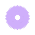 50_And_25_Tooth_Gear.stl Rubber Band Clock