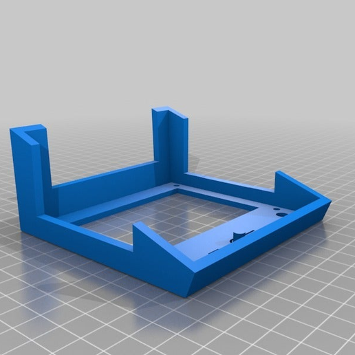 JeSc Full Graphic LCD desktop case v2.3 - 3D model önizlemesi