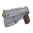 5.png 10mm Pistol - Fallout 4 - Printable 3d model - STL + CAD bundle - Commercial Use
