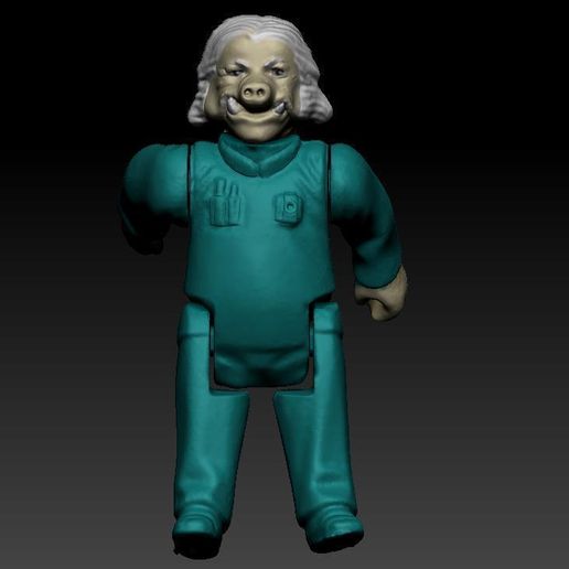 ✨ Star-Wars UGNAUGHT Kenner Style Action figure STL.・ 3D File